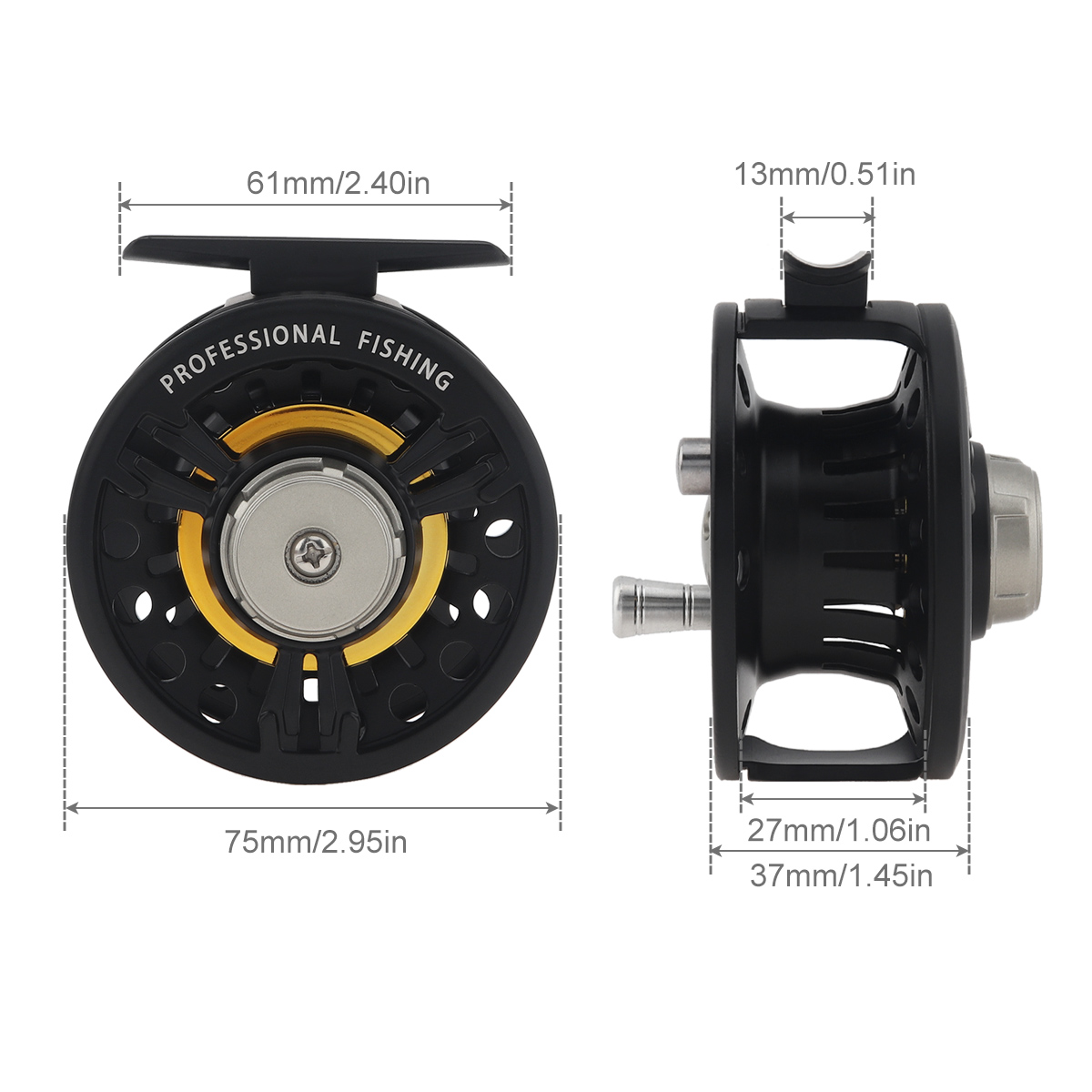Roda de pesca no gelo com rola - Ice Fishing Reel avaliação e preço
