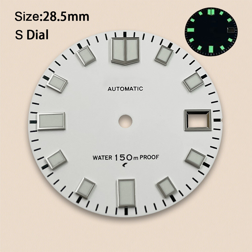 28.5mm s logotipo fosco dial c - Reel Case avaliação e preço