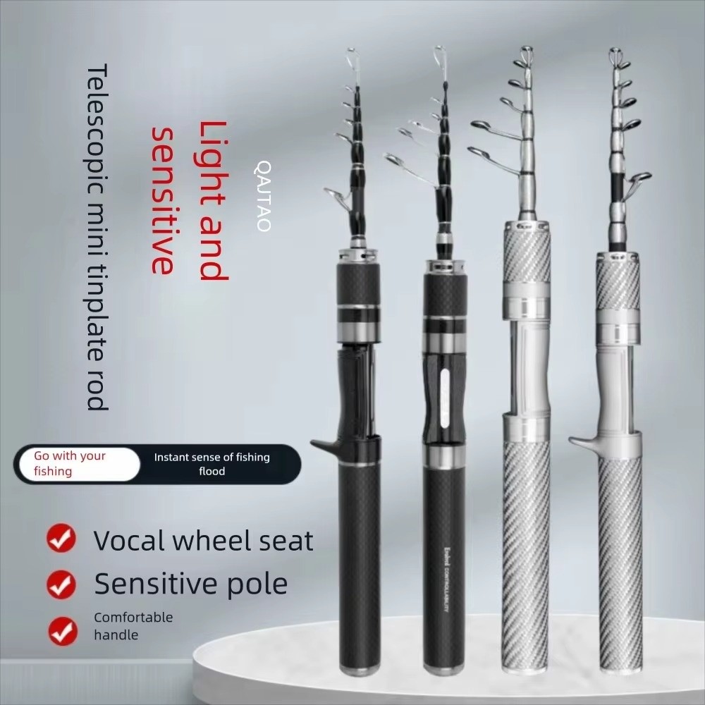 Vara de Pesca Telescópica Ultr - Spincast Reel avaliação e preço
